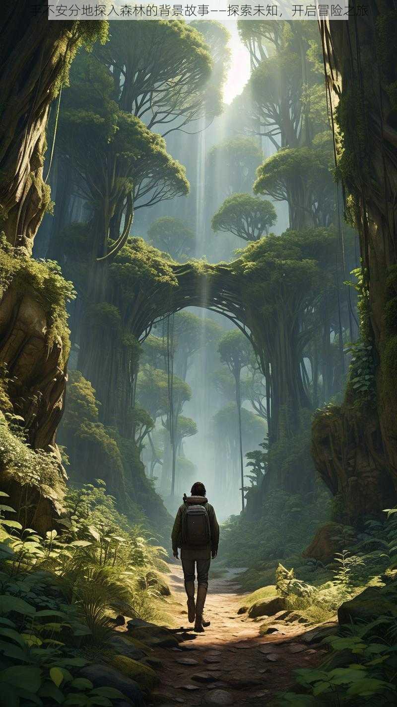 手不安分地探入森林的背景故事——探索未知,开启冒险之旅