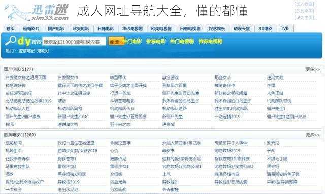 成人网址导航大全,懂的都懂