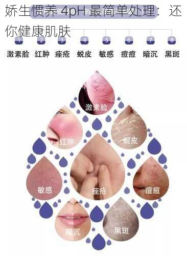 娇生惯养 4pH 最简单处理:还你健康肌肤