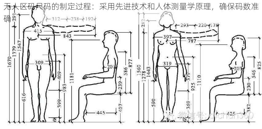 无人区码尺码的制定过程:采用先进技术和人体测量学原理,确保码数准确