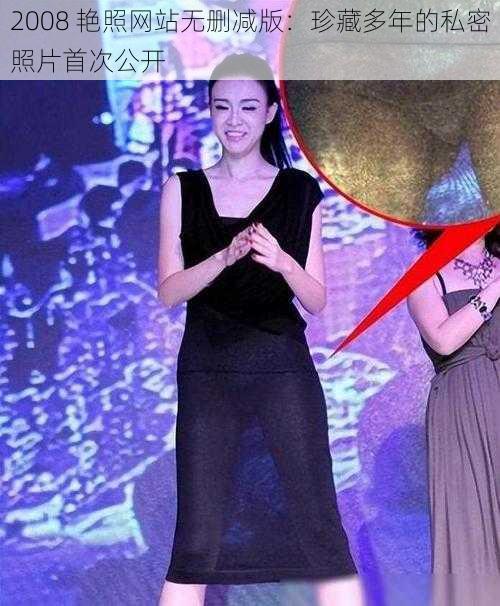 2008 艳照网站无删减版:珍藏多年的私密照片首次公开