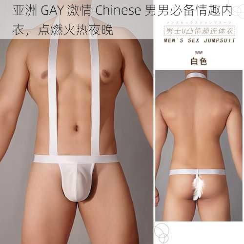 亚洲 GAY 激情 Chinese 男男必备情趣内衣,点燃火热夜晚