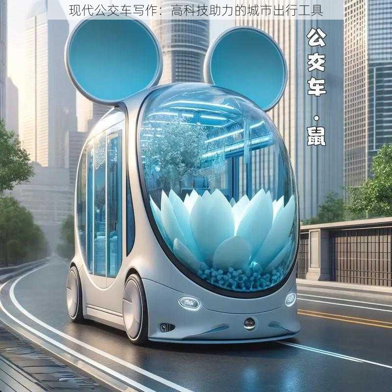 现代公交车写作:高科技助力的城市出行工具
