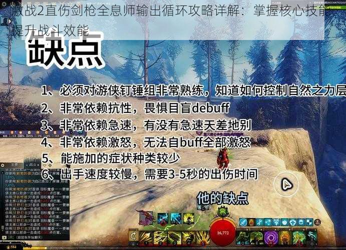 激战2直伤剑枪全息师输出循环攻略详解:掌握核心技能,提升战斗效能