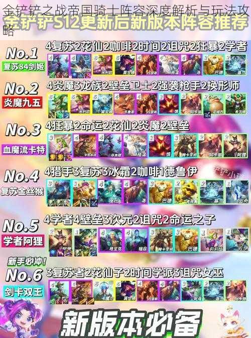 金铲铲之战帝国骑士阵容深度解析与玩法攻略