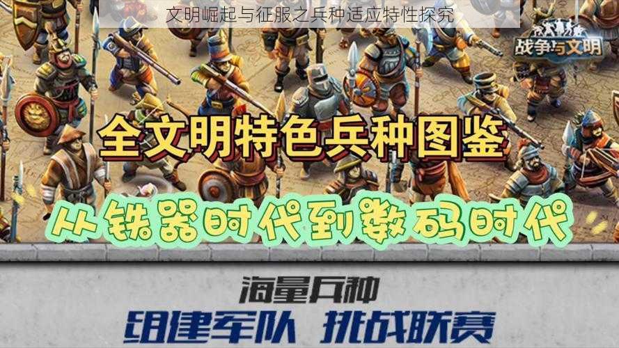 文明崛起与征服之兵种适应特性探究