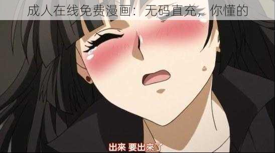 成人在线免费漫画:无码直充,你懂的