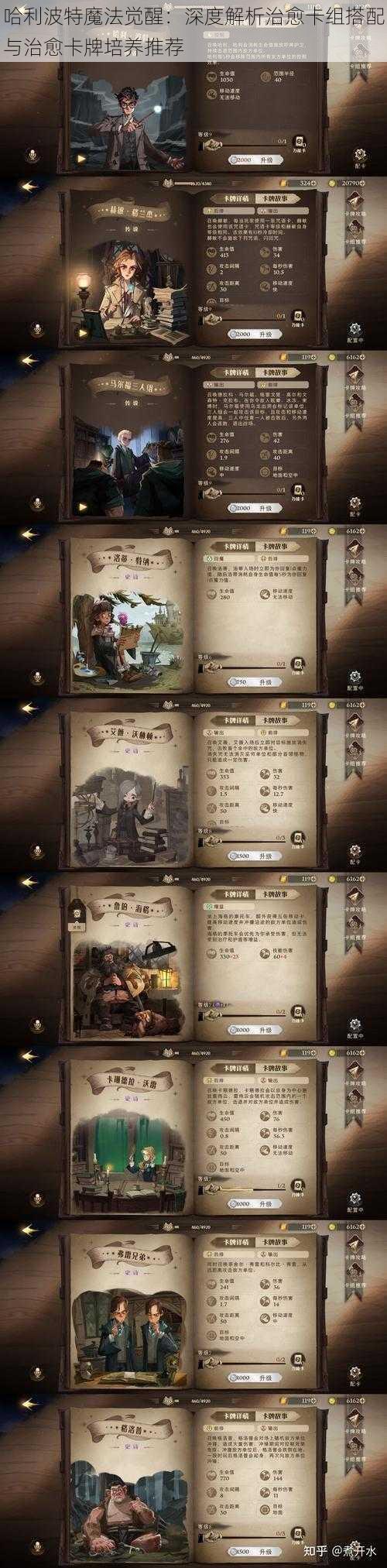 哈利波特魔法觉醒:深度解析治愈卡组搭配与治愈卡牌培养推荐