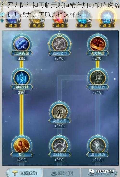 斗罗大陆斗神再临天赋值精准加点策略攻略:提升战力,天赋选择这样做