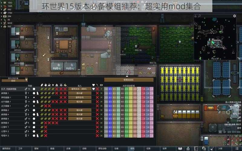 环世界15版本必备模组推荐:超实用mod集合