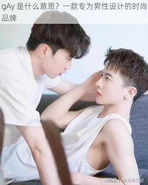 gAy 是什么意思?一款专为男性设计的时尚品牌