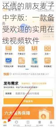 还债的朋友麦子中字版:一款备受欢迎的实用在线视频软件