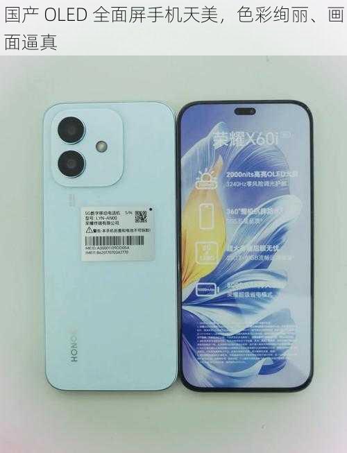 国产 OLED 全面屏手机天美,色彩绚丽、画面逼真