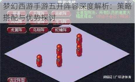 梦幻西游手游五开阵容深度解析:策略搭配与优势探讨