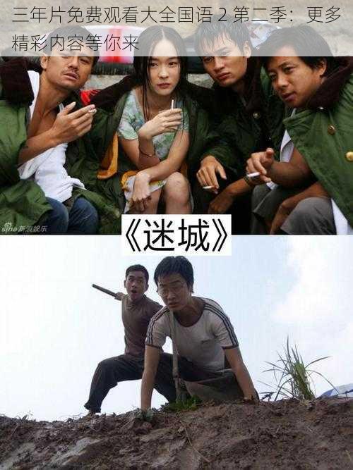 三年片免费观看大全国语 2 第二季:更多精彩内容等你来