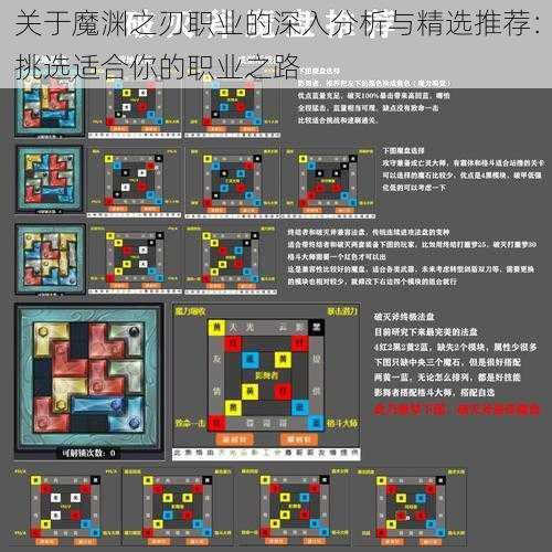 关于魔渊之刃职业的深入分析与精选推荐:挑选适合你的职业之路