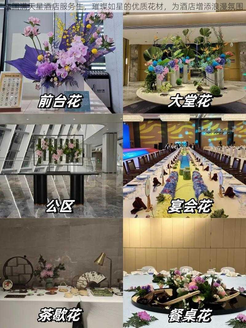 法国满天星酒店服务生,璀璨如星的优质花材,为酒店增添浪漫氛围