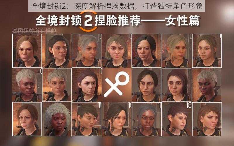 全境封锁2:深度解析捏脸数据,打造独特角色形象