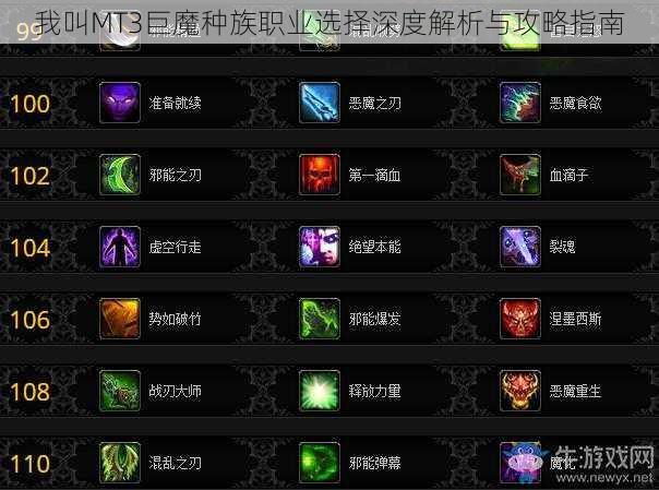 我叫MT3巨魔种族职业选择深度解析与攻略指南