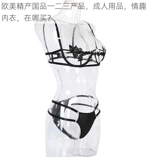 欧美精产国品一二三产品,成人用品,情趣内衣,在哪买?