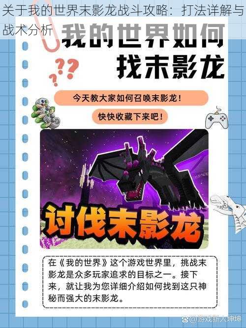 关于我的世界末影龙战斗攻略:打法详解与战术分析
