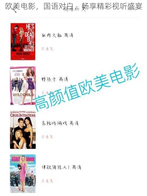 欧美电影,国语对白,畅享精彩视听盛宴