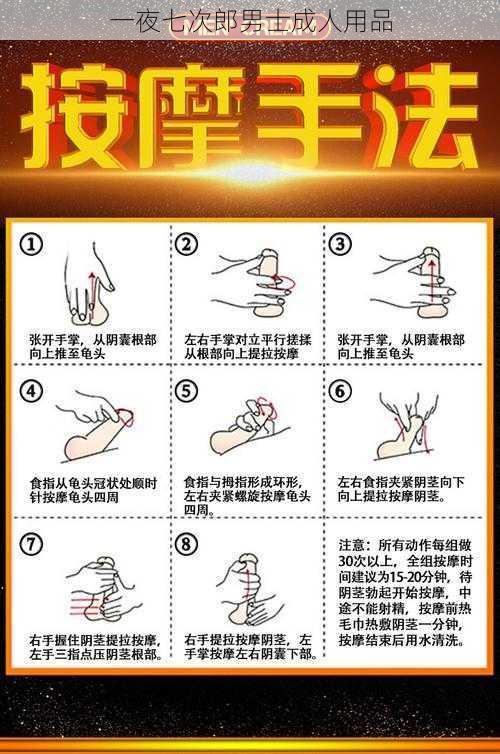 一夜七次郎男士成人用品