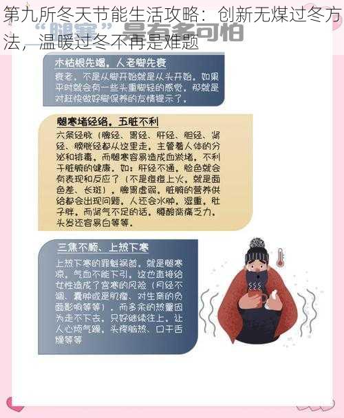 第九所冬天节能生活攻略:创新无煤过冬方法,温暖过冬不再是难题