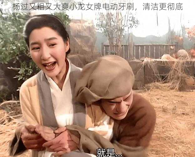 杨过又粗又大爽小龙女牌电动牙刷,清洁更彻底