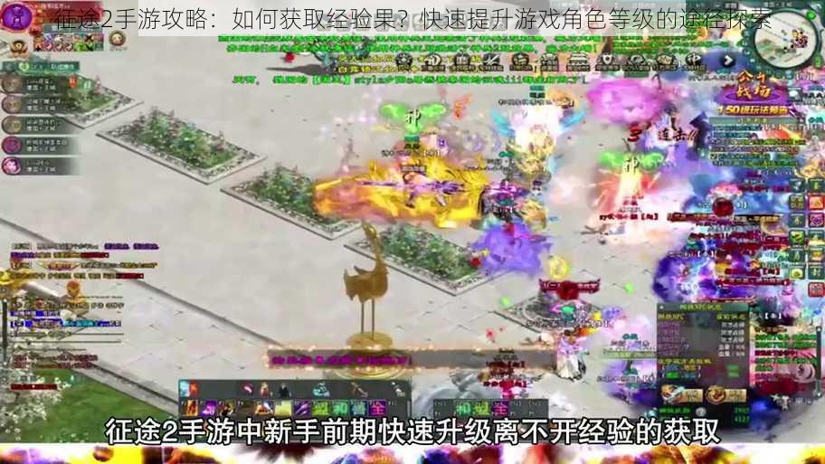 征途2手游攻略:如何获取经验果?快速提升游戏角色等级的途径探索