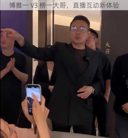 博雅一 V3 榜一大哥,直播互动新体验