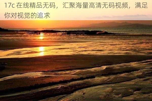 17c 在线精品无码,汇聚海量高清无码视频,满足你对视觉的追求