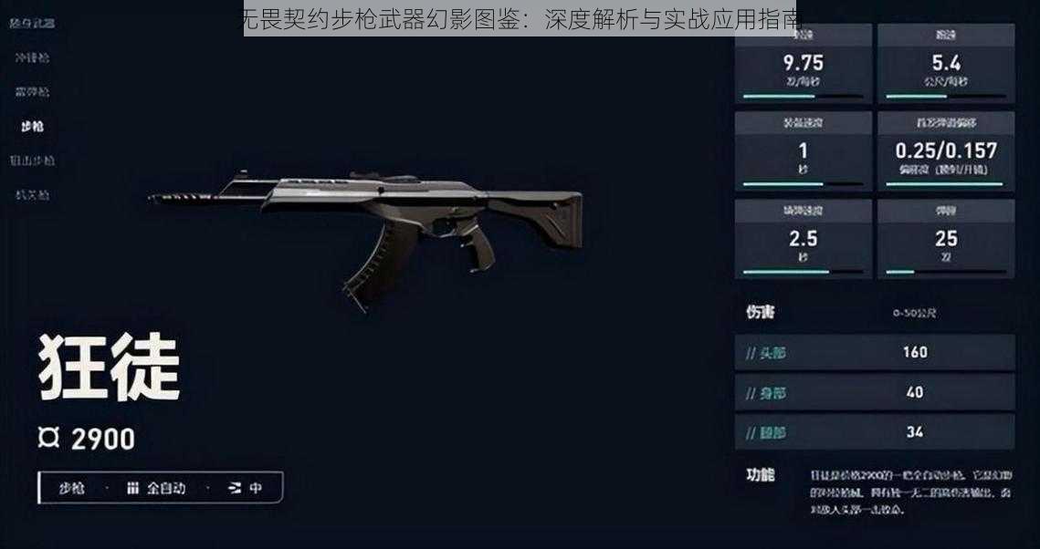 无畏契约步枪武器幻影图鉴:深度解析与实战应用指南