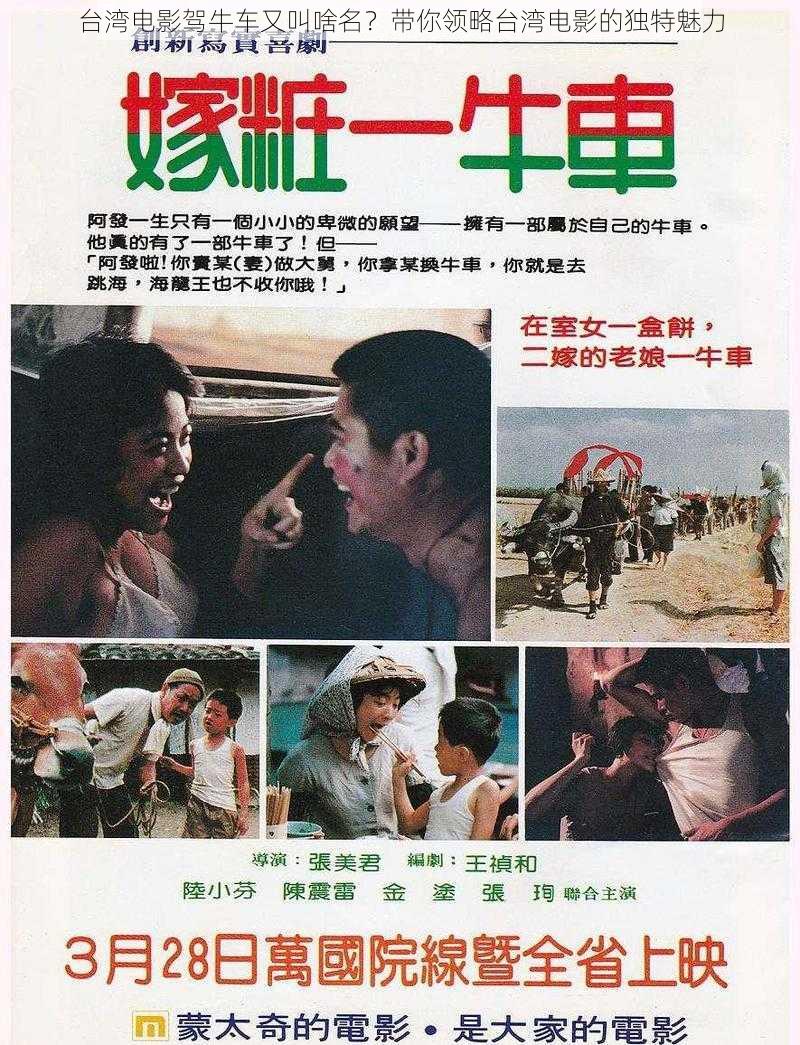 台湾电影驾牛车又叫啥名?带你领略台湾电影的独特魅力
