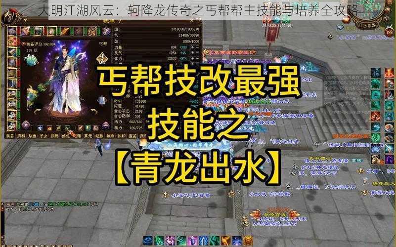 大明江湖风云:轲降龙传奇之丐帮帮主技能与培养全攻略