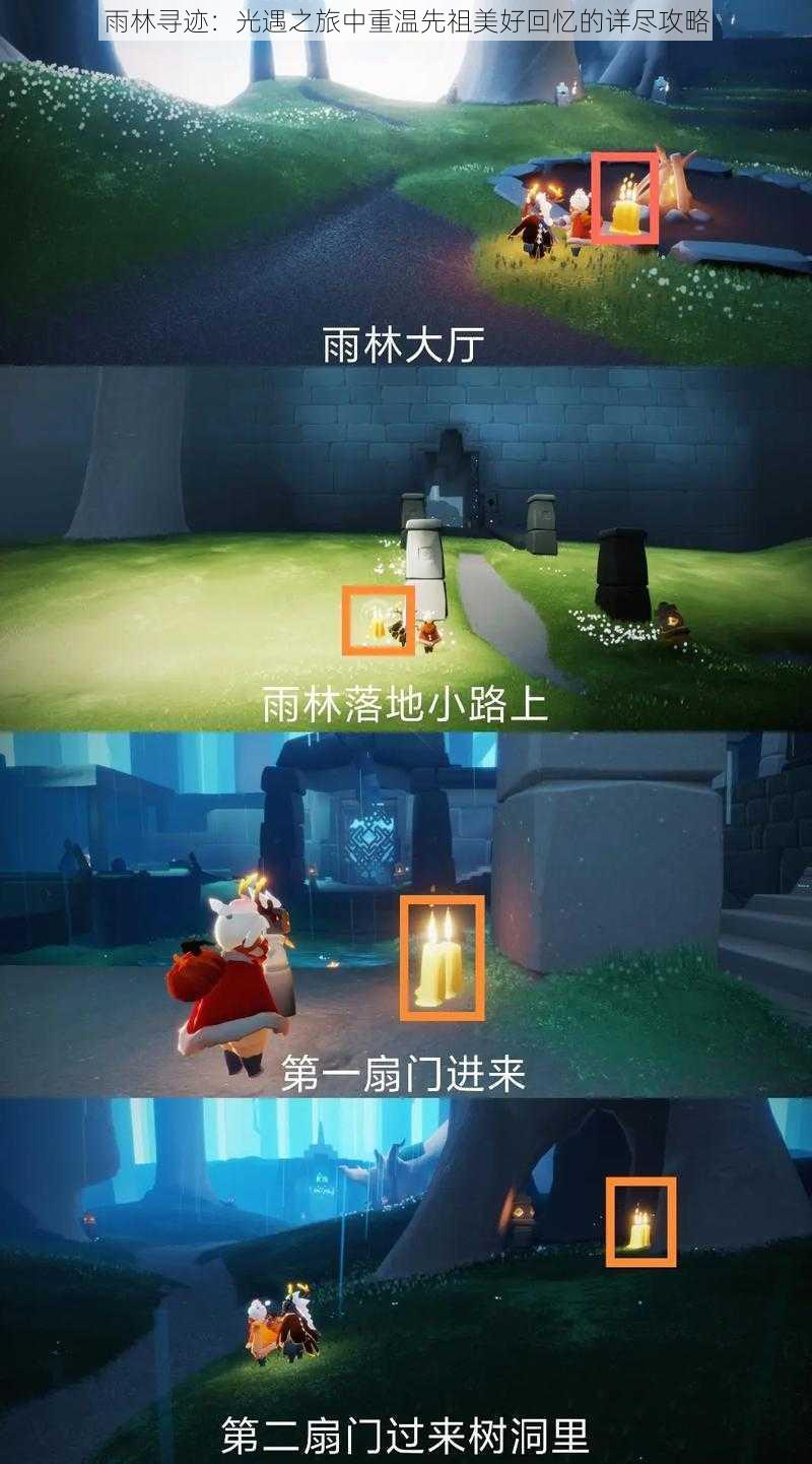雨林寻迹:光遇之旅中重温先祖美好回忆的详尽攻略