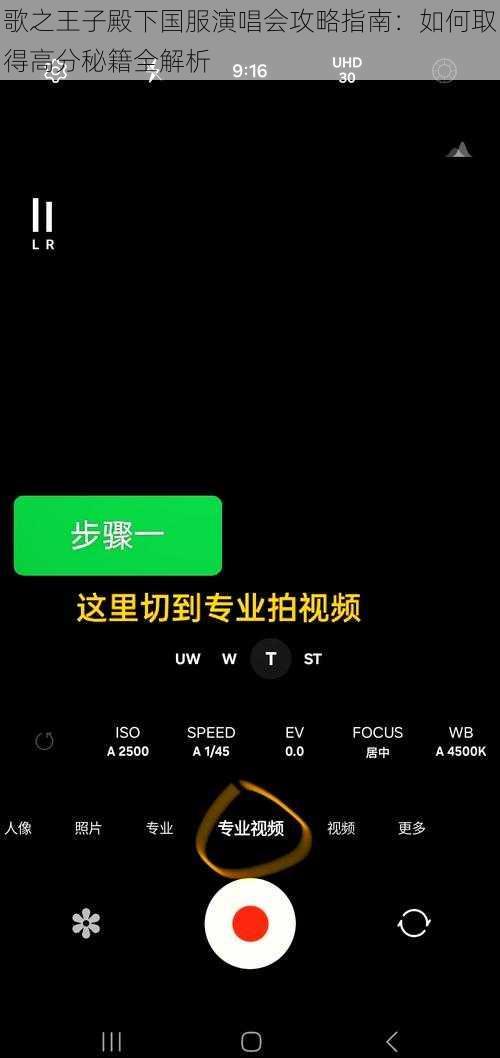 歌之王子殿下国服演唱会攻略指南:如何取得高分秘籍全解析