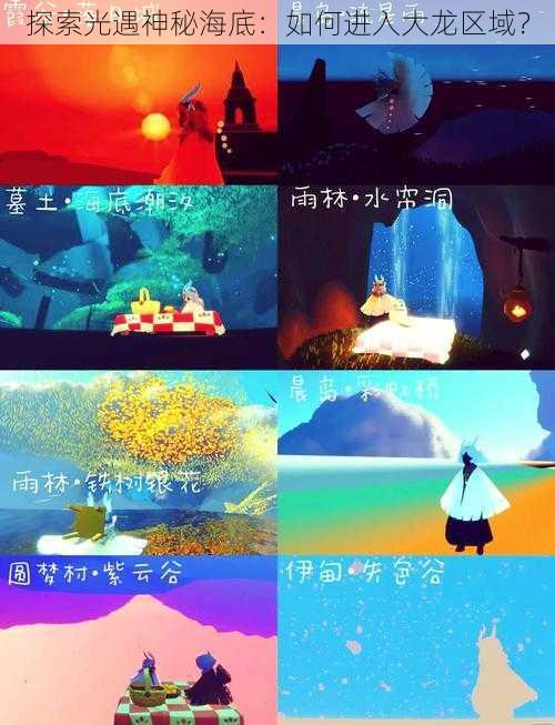 探索光遇神秘海底:如何进入大龙区域?