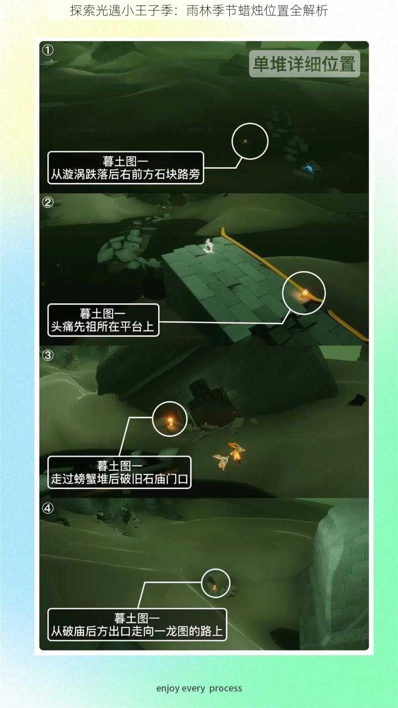 探索光遇小王子季:雨林季节蜡烛位置全解析