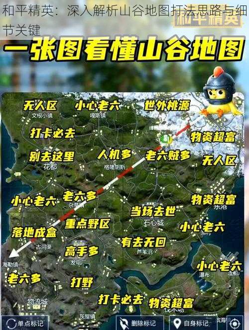 和平精英:深入解析山谷地图打法思路与细节关键