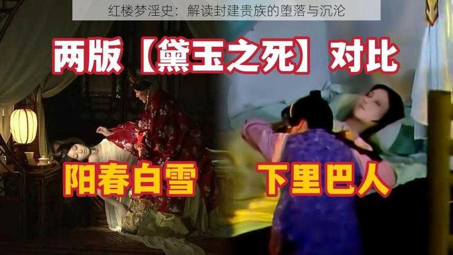 红楼梦淫史:解读封建贵族的堕落与沉沦