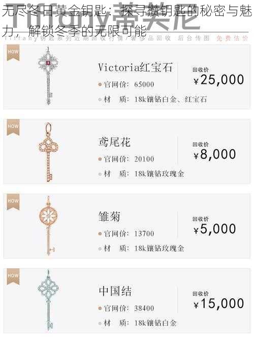 无尽冬日黄金钥匙:探寻攒钥匙的秘密与魅力,解锁冬季的无限可能