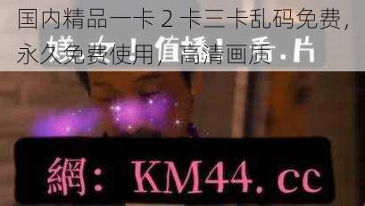 国内精品一卡 2 卡三卡乱码免费,永久免费使用,高清画质