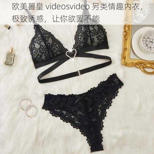 欧美嘼皇 videosvideo 另类情趣内衣,极致诱惑,让你欲罢不能