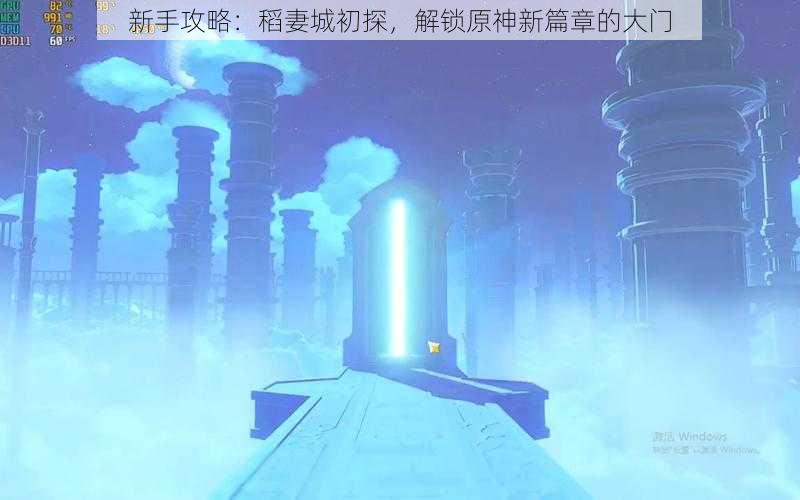 新手攻略:稻妻城初探,解锁原神新篇章的大门