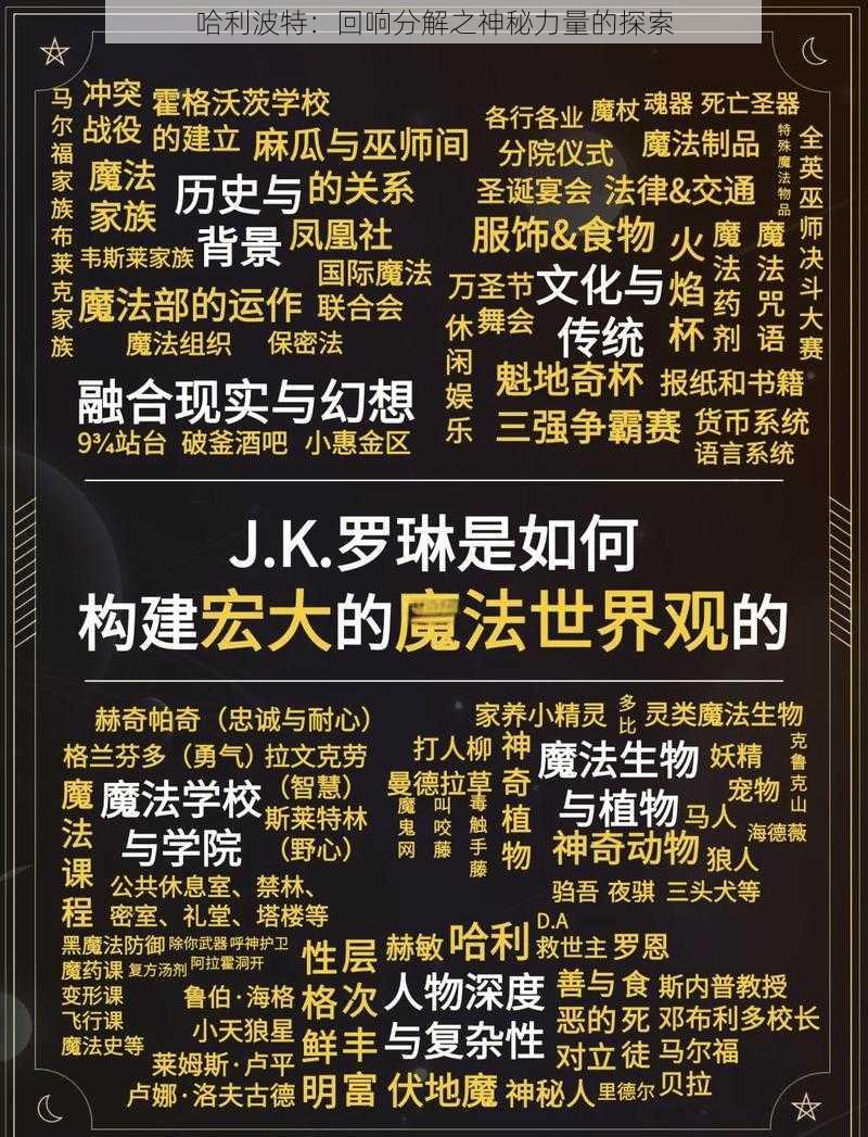哈利波特:回响分解之神秘力量的探索