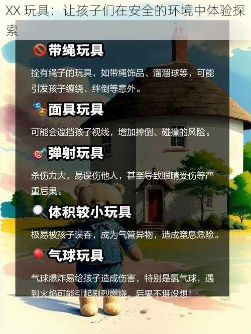 XX 玩具:让孩子们在安全的环境中体验探索