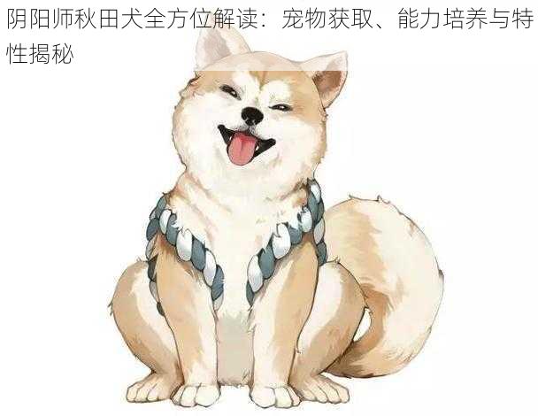 阴阳师秋田犬全方位解读:宠物获取、能力培养与特性揭秘