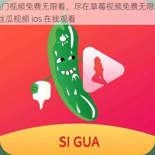 热门视频免费无限看,尽在草莓视频免费无限看_丝瓜视频 ios 在线观看