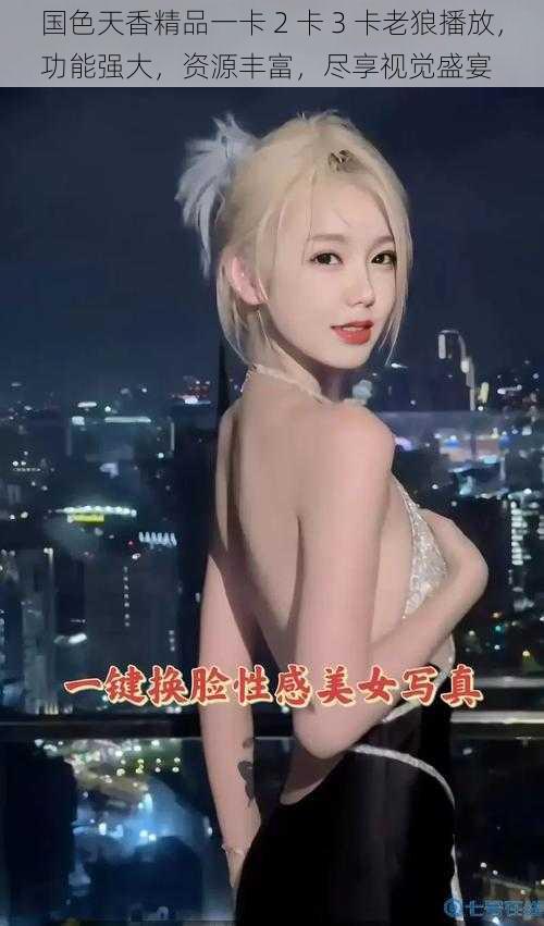 国色天香精品一卡 2 卡 3 卡老狼播放,功能强大,资源丰富,尽享视觉盛宴